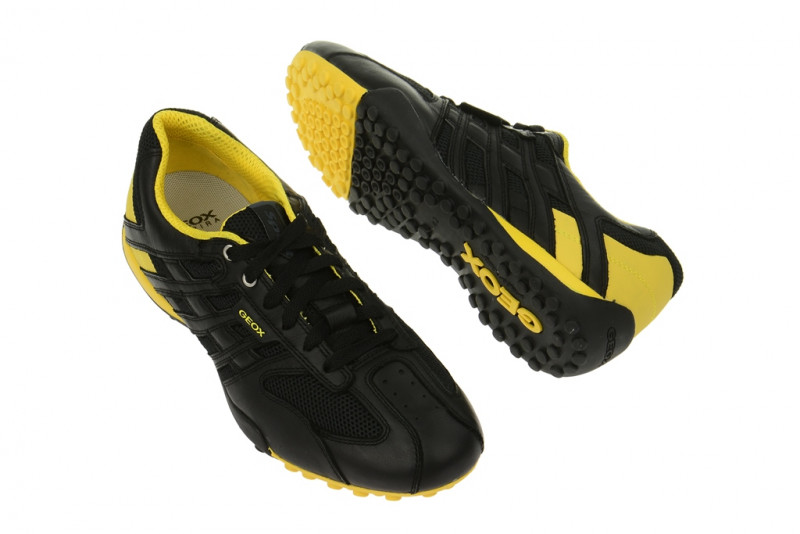 Geox Snake schwarz gelb U4207K 01443 C9241