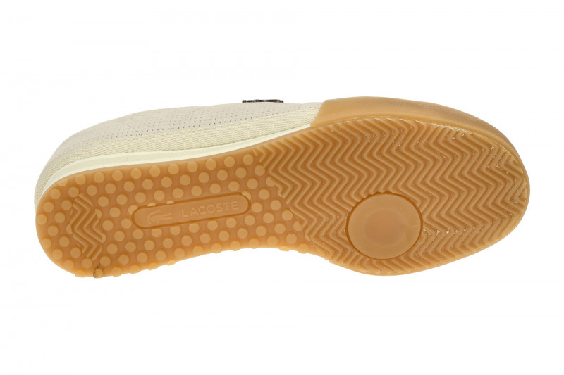 Lacoste Aura Sneakers Damen Schuhe beige Nubuck 0075