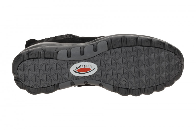 Gabor RollingSoft Stiefelette schwarz Chelsea Stil 56.860.47