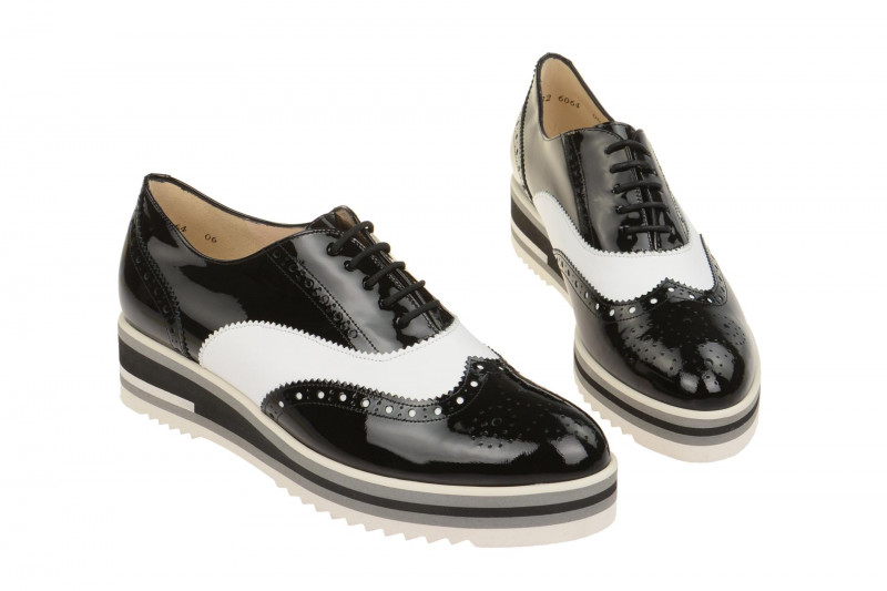Peter Kaiser Elli Schuhe schwarz weiß 56741