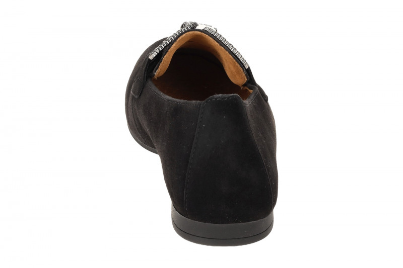 Gabor Schuhe Slipper schwarz altsilber 65.210.17