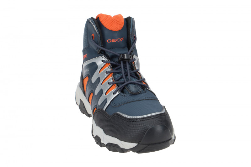 Geox Magnetar Kinder Stiefel blau orange J263ZA