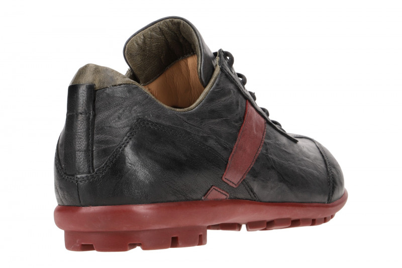 Think Kong Schuhe dunkelgrau schwarz rot 787