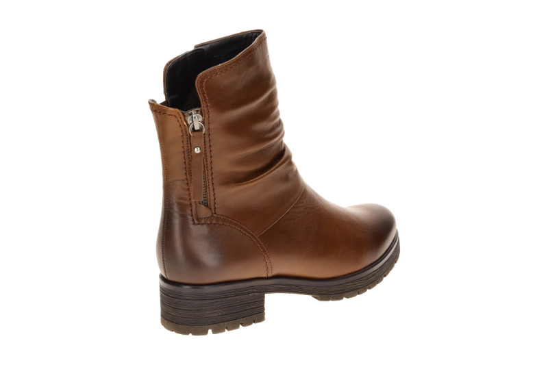 Gabor Fashion Stiefelette braun Biker Stil 8028.01.004