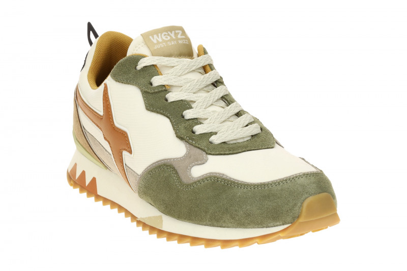 W6YZ Jet Sneakers Schuhe grün weiß Herren