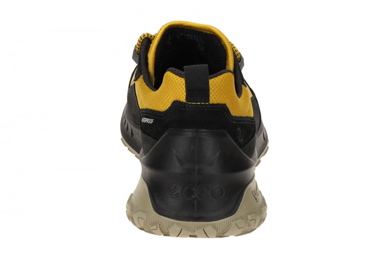 Ecco Ult-Trn Schuhe gelb schwarz Waterproof 824254
