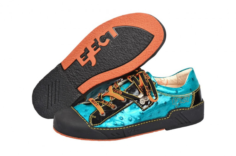 Eject Puzzle Schuhe blau Lack 15623.1