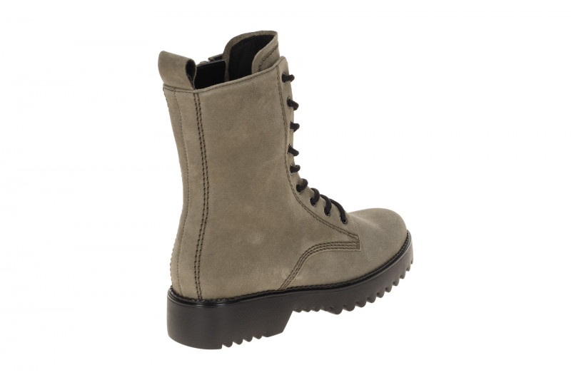 Gabor comfort Stiefelette grau Velour 72.755.30