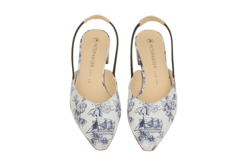 Peter Kaiser Carstra 25 weiß blau abig 22777/006