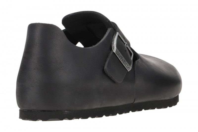 Birkenstock London BS Schuhe schwarz Schmal-Weit 166543