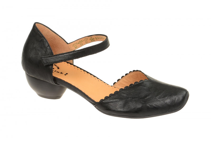 Think Aida 10 Riemchen Pumps schwarz