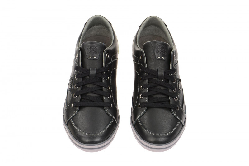 Geox Box Schuhe schwarz Leder U44R3D