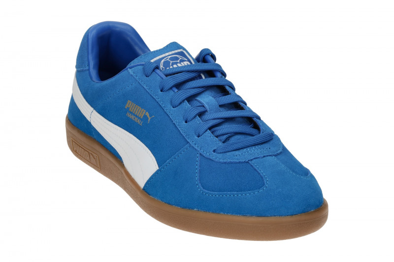Puma Handball Schuhe blau royal Herren Turnschuhe 106695