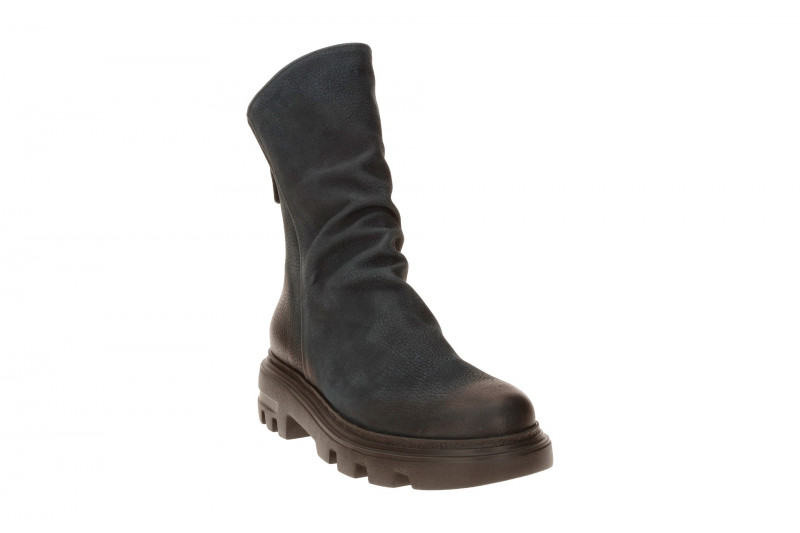 Paul Green Stiefelette blau ocean Nubuck 8253