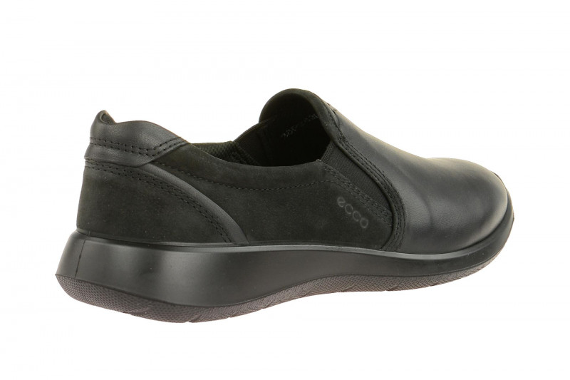 ecco Soft 5 Slipper Schuhe schwarz
