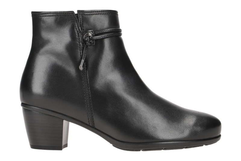 Gabor Stiefelette schwarz Glattleder 75.522.27