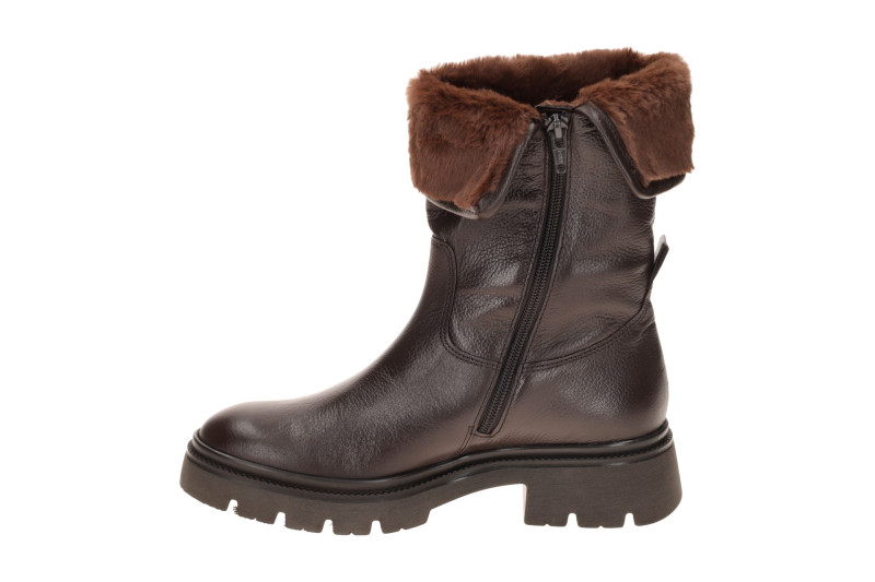 Gabor Stiefel braun mocca Fellkragen gekrempelt 8021.04.002