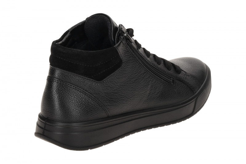 ARA Rom Schuhe Mid-Sneaker schwarz uni 12-50018