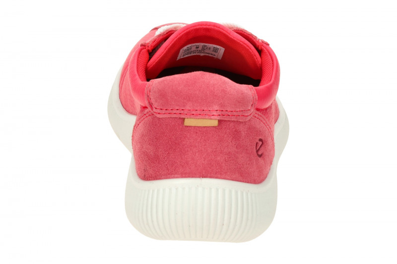 Ecco Soft Zero Schuhe pink rot Sneakers 220253