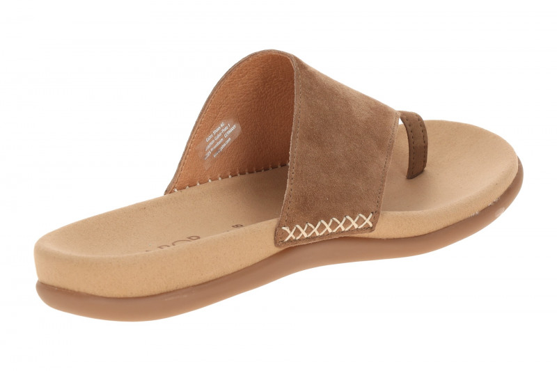 Gabor Zehentrenner Pantolette braun 83.700.38