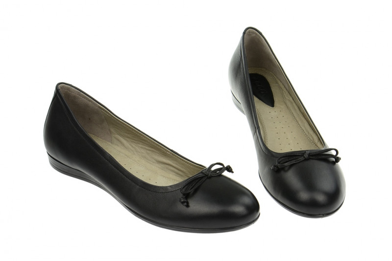 Ecco Touch Ballerina schwarz 26001301001