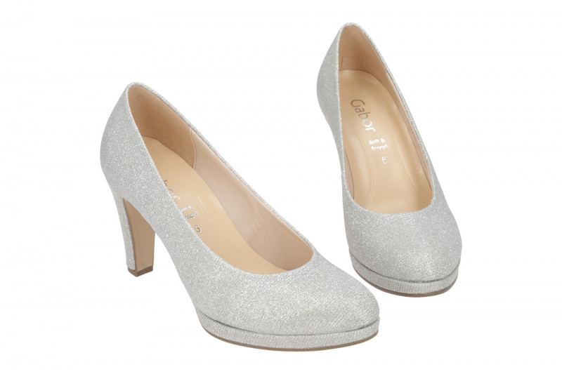 Gabor Pumps silber effekt metallic 01.270.60