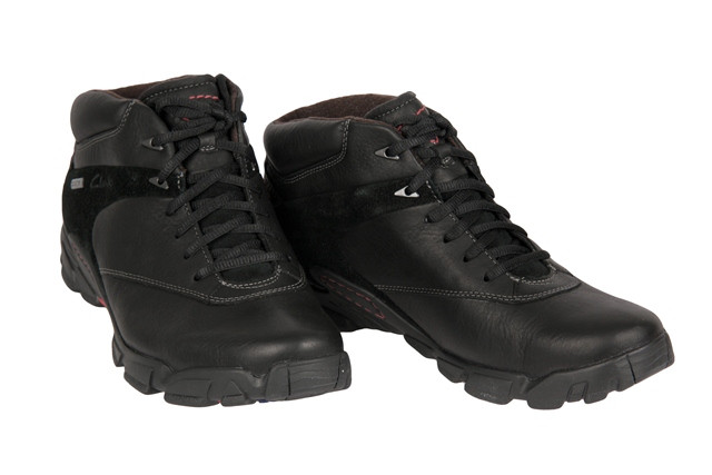 Clarks Raid Task GTX schwarz Boots Textilfutter
