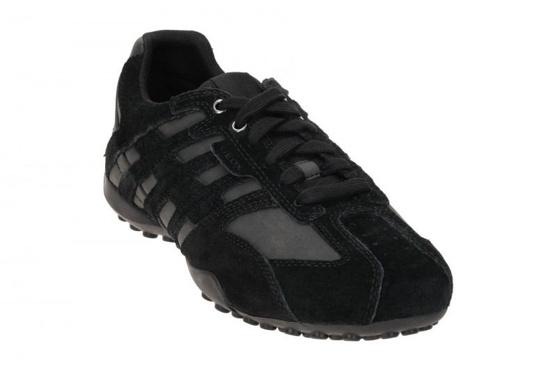 Geox Snake Schuhe Sneakers schwarz U4507A