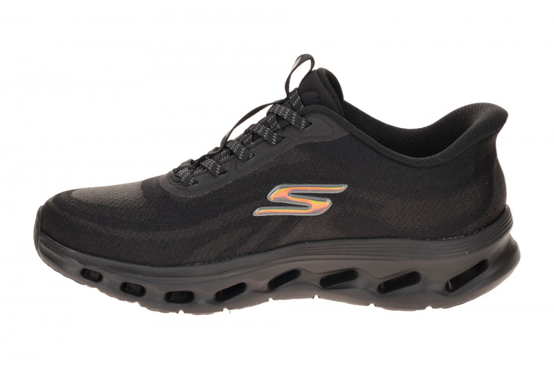 Skechers Go Walk Gliede Step Slipper schwarz SLIP-IN 125144