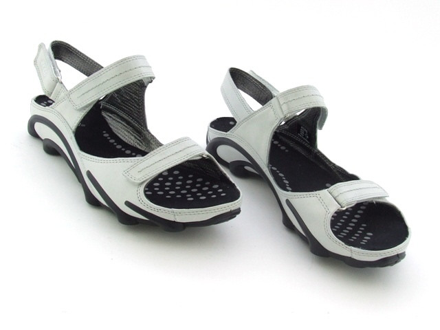 Ecco Identity Sandalette hell-grau