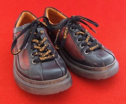 Eject Sony2 Schuhe in schwarz rot E-7575