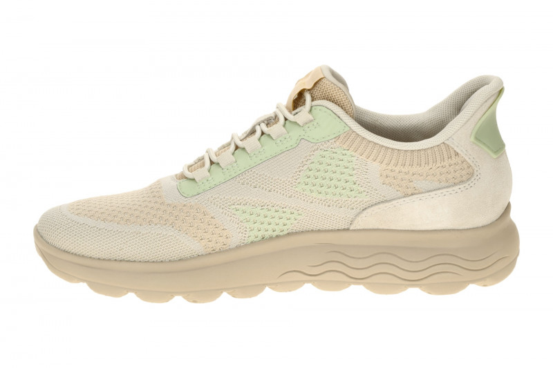 Geox Spherica Sneaker Schuhe grau braun Damen FASTin D657MB