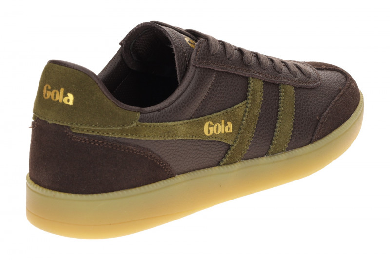 Gola Viper Schuhe Sneakers braun grün Herren CMB942