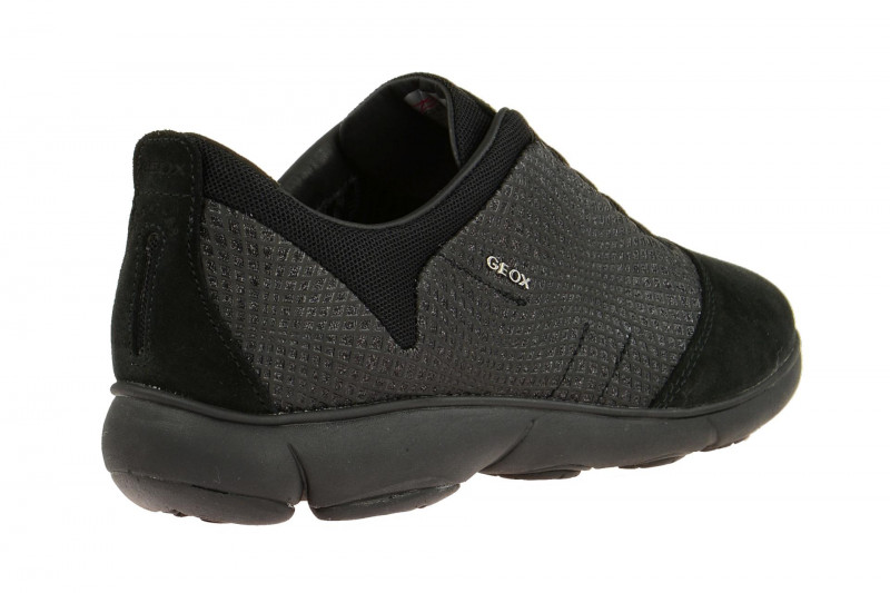 Geox Nebula Slipper schwarz Glitter