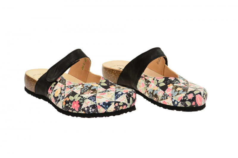 Think Julia Clogs schwarz bunt 0-80345-09