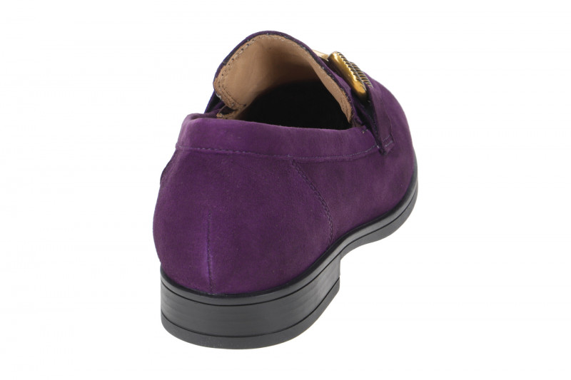 Gabor Florenz Schuhe Slipper lila Velour G-Weite 52.422.49
