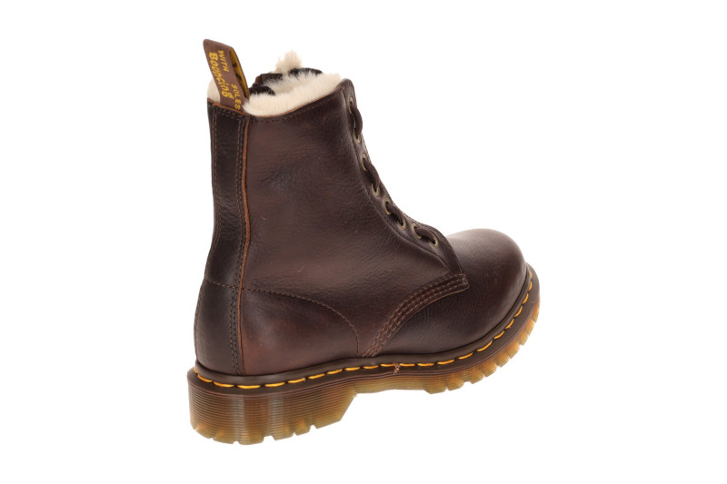 Dr. Martens 1460 Serena Zip Stiefel braun Warmfutter