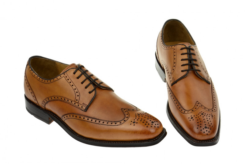 Gordon & Bros. Havret 2466 tan braun rahmengenähte Schuhe