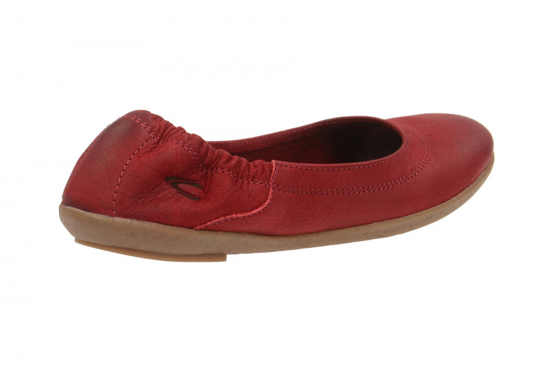 camel active Bamboo Ballerinas rot 800.90.10