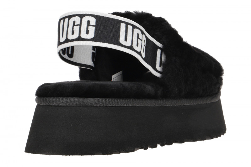 UGG Disco Slide Sandalen Hausschuhe schwarz 1112258