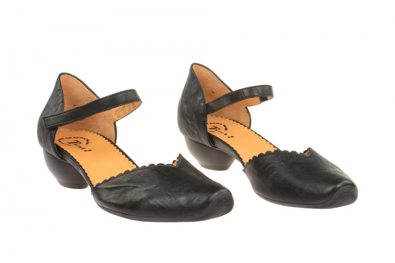 Think Aida 10 Riemchen Pumps schwarz