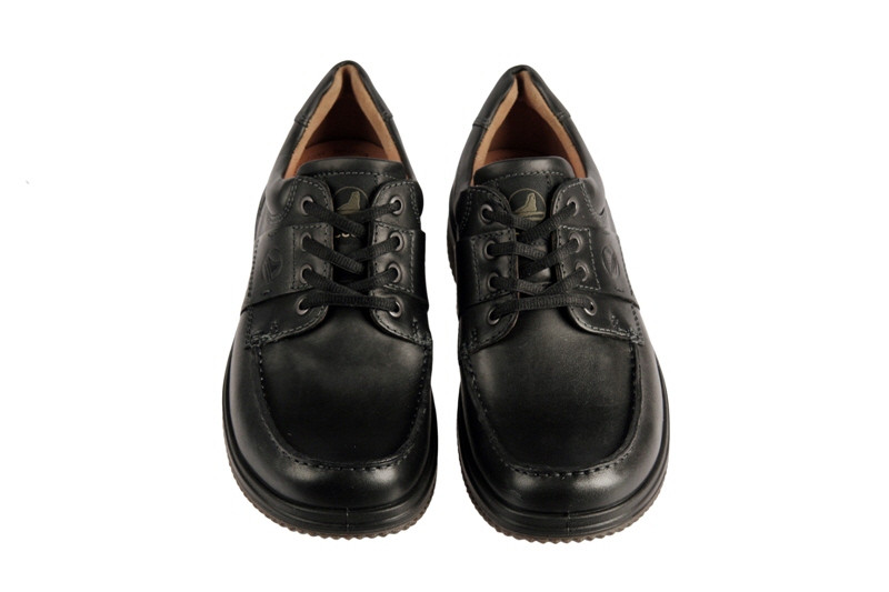 Ecco Walker 2.0 Lace Schuhe in schwarz Mokassin