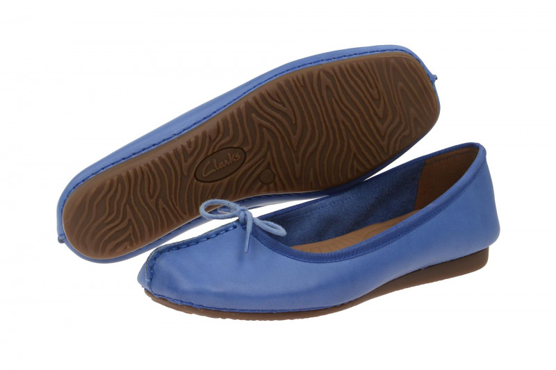 Clarks Freckle Ice Ballerina hell-blau