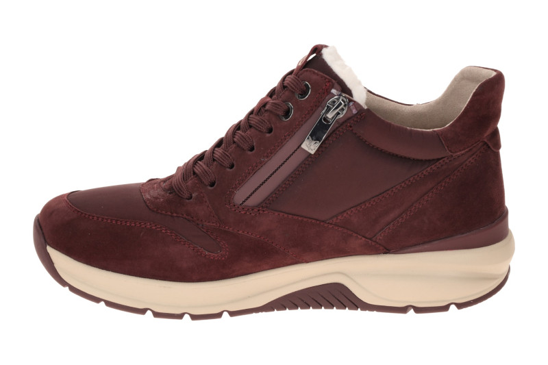 Caprice Schuhe Mid Sneaker rot bordo Warmfutter TEX 26202