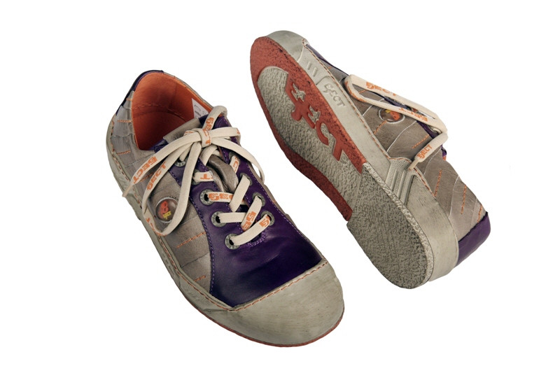 Eject Puzzle Schuhe in lila grau - E-12359-V2