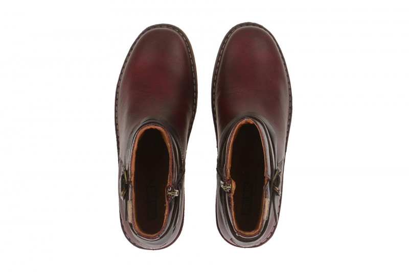 Pikolinos Damen Komfort Stiefelette Wabana rot