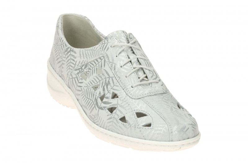 Waldläufer Kya Schuhe grau silber K-Weite 607009