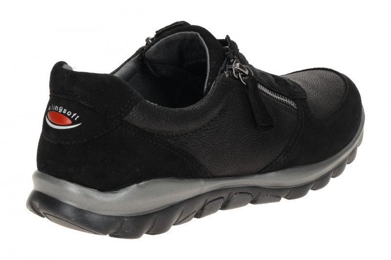 Gabor RollingSoft Schuhe schwarz Glamour 76.968.37