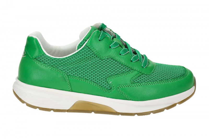 Gabor RollingSoft Schuhe grün verde Nappa Mesh 46.876.64