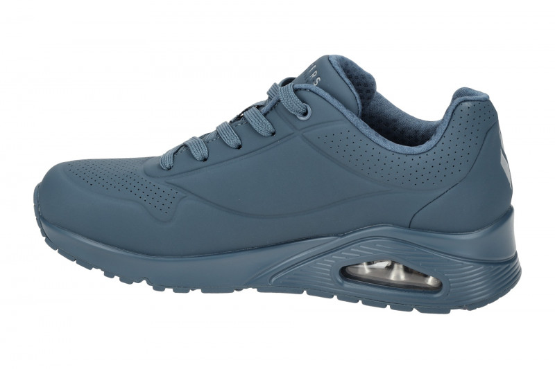 Skechers Uno Schuhe blau uni Damen Sneakers 73690